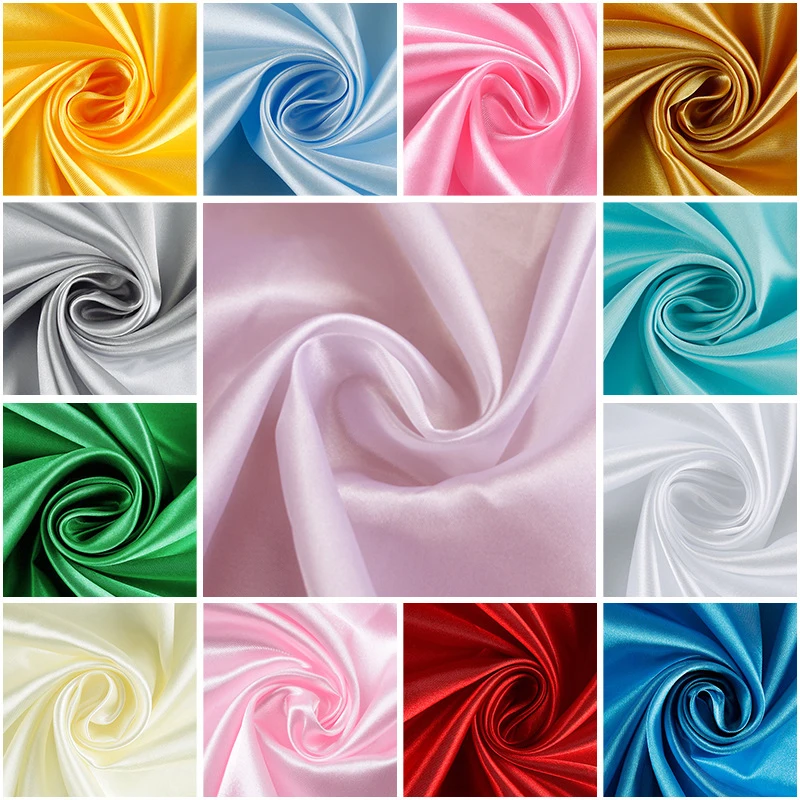 26 Цветов, Однотонная Фоновая ткань для Фотосъемки, Атласная Ткань, ткань для одежды ручной работы 