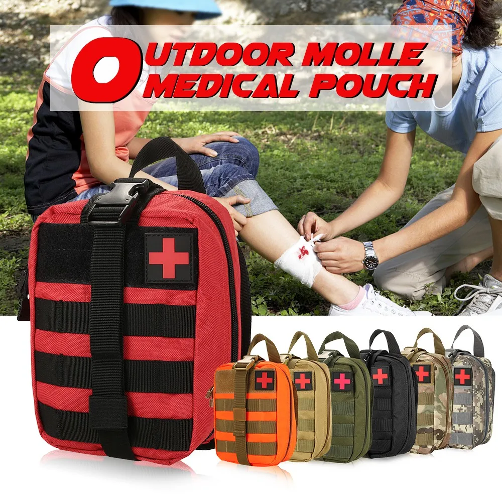 Наружная Медицинская сумка MOLLE, аптечка первой помощи, сумка для экстренного выживания, сумка для экстренного реагирования